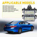 LED License Plate Lights for Toyota Yaris (2014–2019) 45278