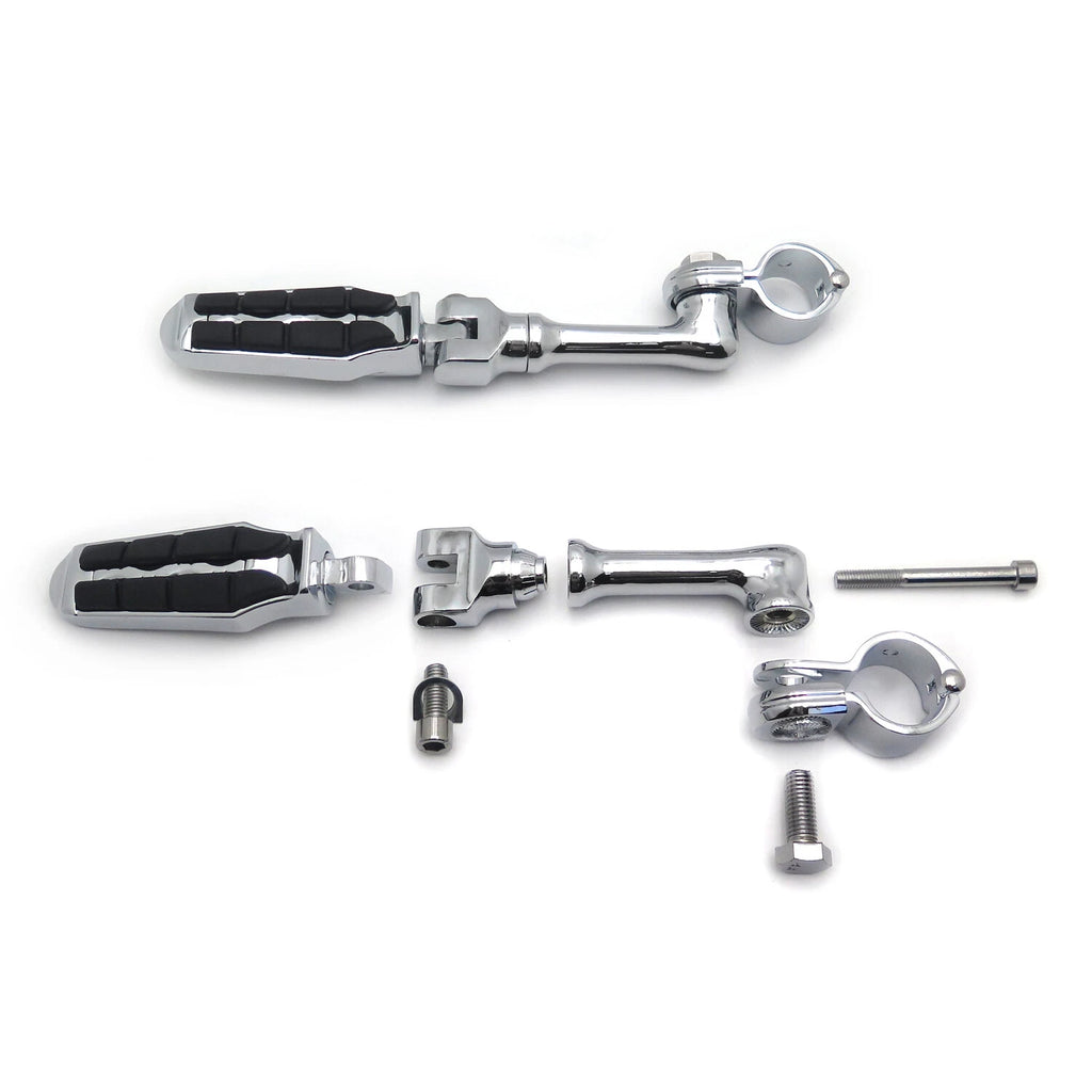 4.5" Saddle Footrest for Harley (1.25" Engine Guard)