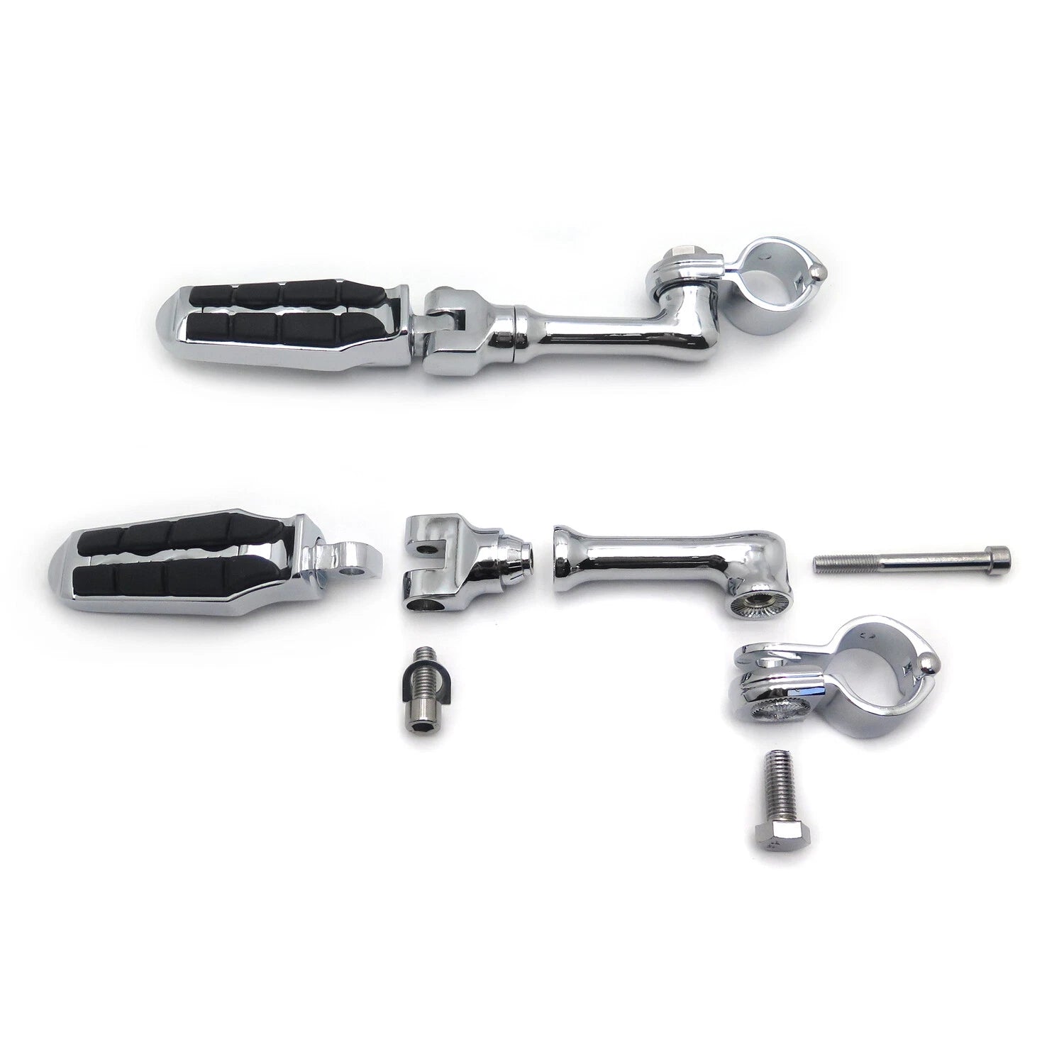 4.5" Saddle Footrest for Harley (1.25" Engine Guard)