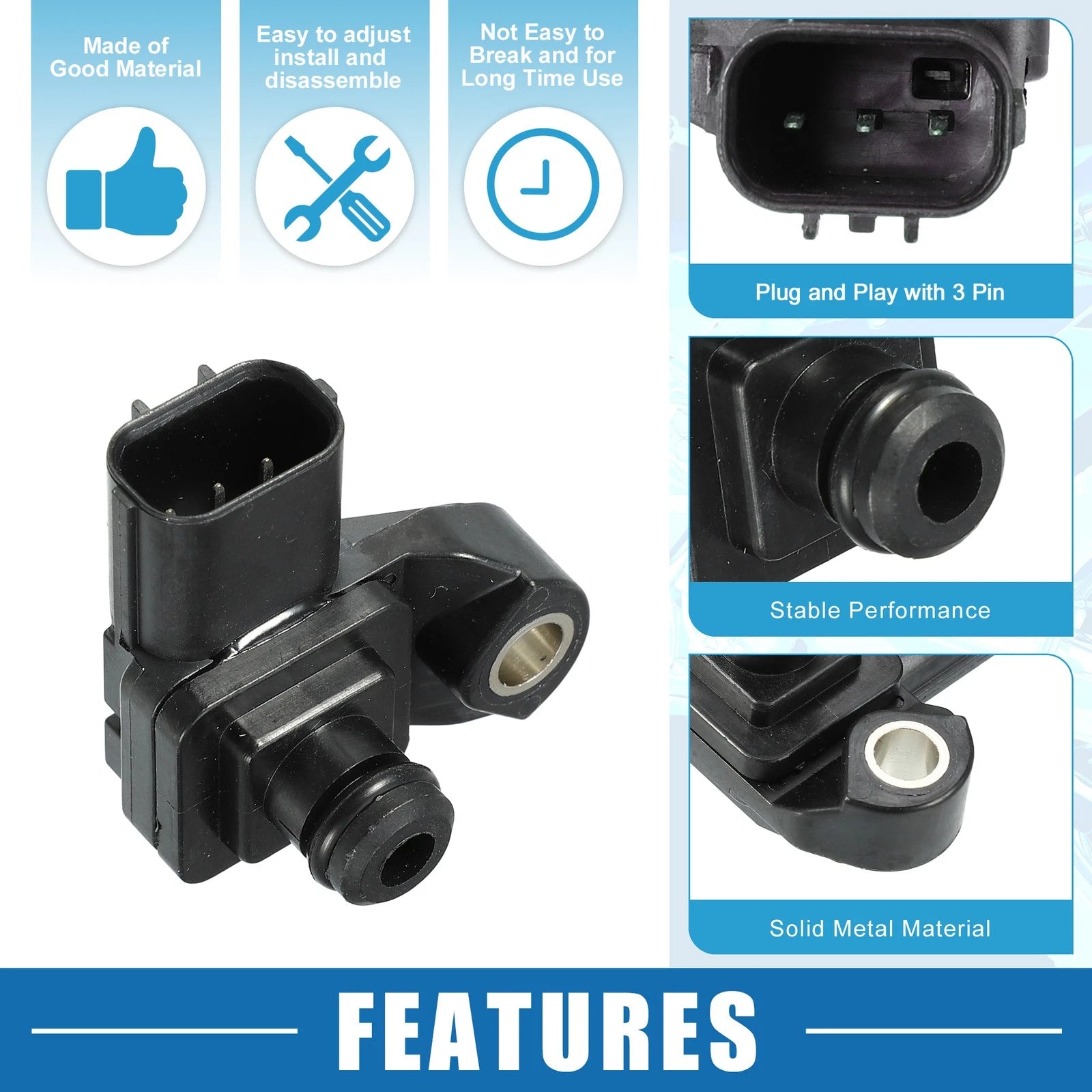 Manifold Absolute Pressure Sensor No. 22627AA510 for Subaru BRZ (2013–2021)