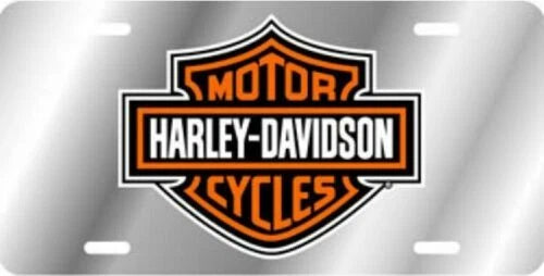 Acrylic Mirror Finish License Plate Tag for Harley Davidson