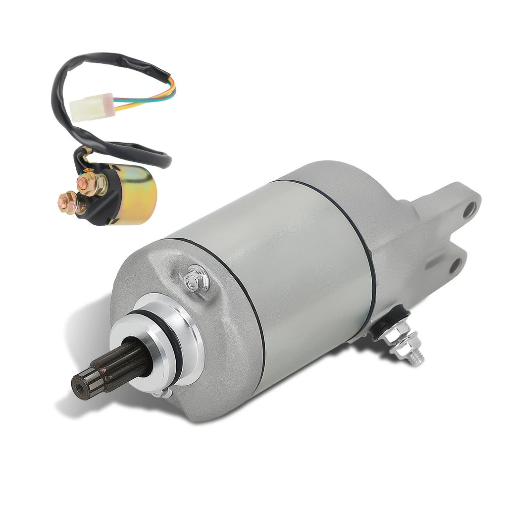 Starter & Relay Solenoid for Honda TRX500FA Fourtrax Foreman Rubicon (2001–2014)
