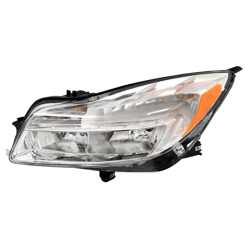 Driver Headlight for Buick Regal (2011-2013) Halogen Chrome Clear