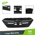 Front Upper Grille with Camera Hole for Subaru Outback (2020–2023) Black