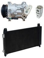 AC Compressor Kit With Condenser for GMC Sierra 2500 HD 6.6L (2016–2017)