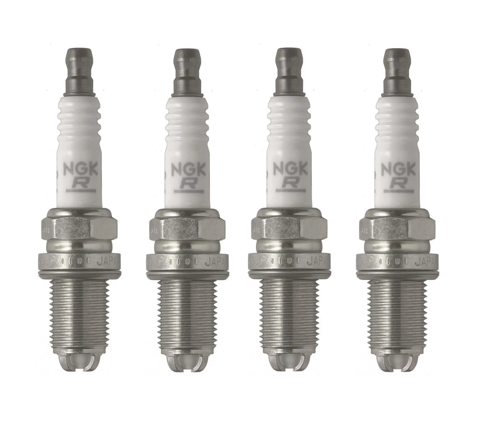 Set of 4 NGK Laser Platinum Pre-Gapped Spark Plugs for BMW Audi Porsche