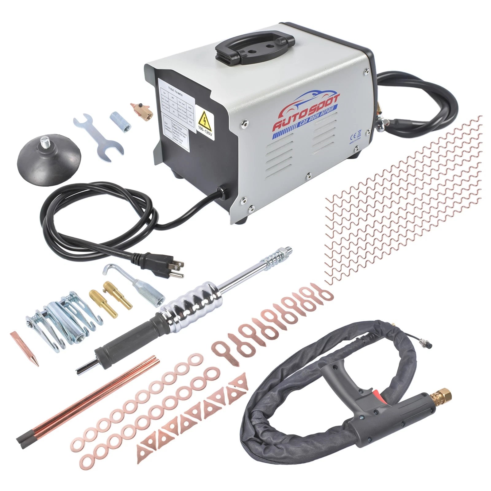 Spot Welder Dent Puller for Auto Shops & Home Use (110V)