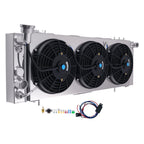 3 Row Aluminum Radiator Shroud Fan Kit for Jeep Cherokee 2.5L (1995–2000) DPI1193