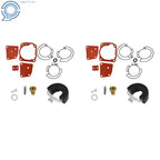 2X Carburetor Rebuild Kit for Johnson Evinrude V4 V6 (90-175 HP)