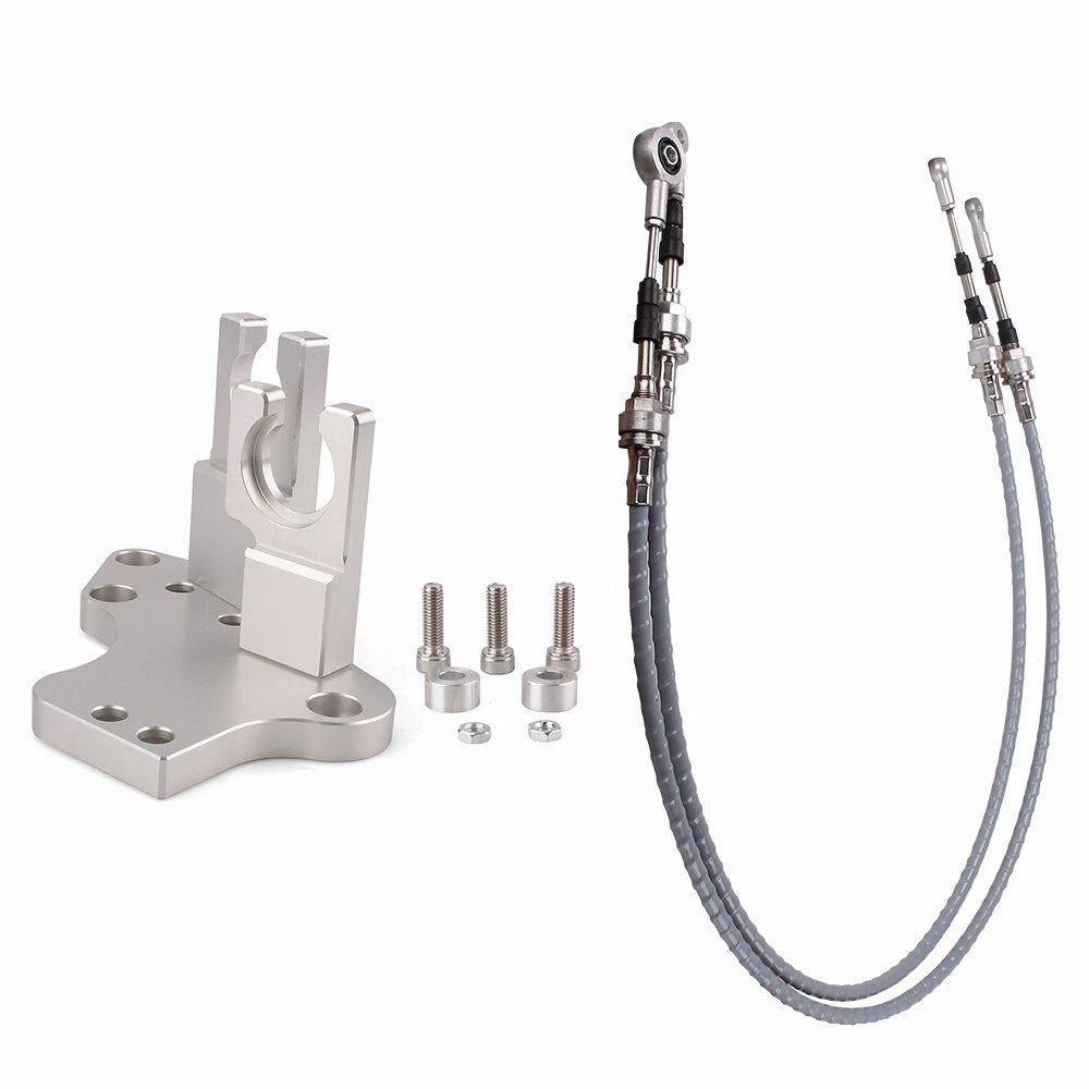 Shifter Cable Trans Cables Bracket for Honda Civic EG DC2 EK Si (H Series Swap)