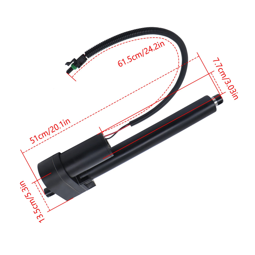 Straw Chopper Actuator for John Deere 9770 STS, 9860 STS, 9870 STS (2004–2014)