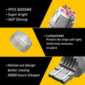 7443 LED Strobe Light Brake Stop Bulbs for AUXITO (H)