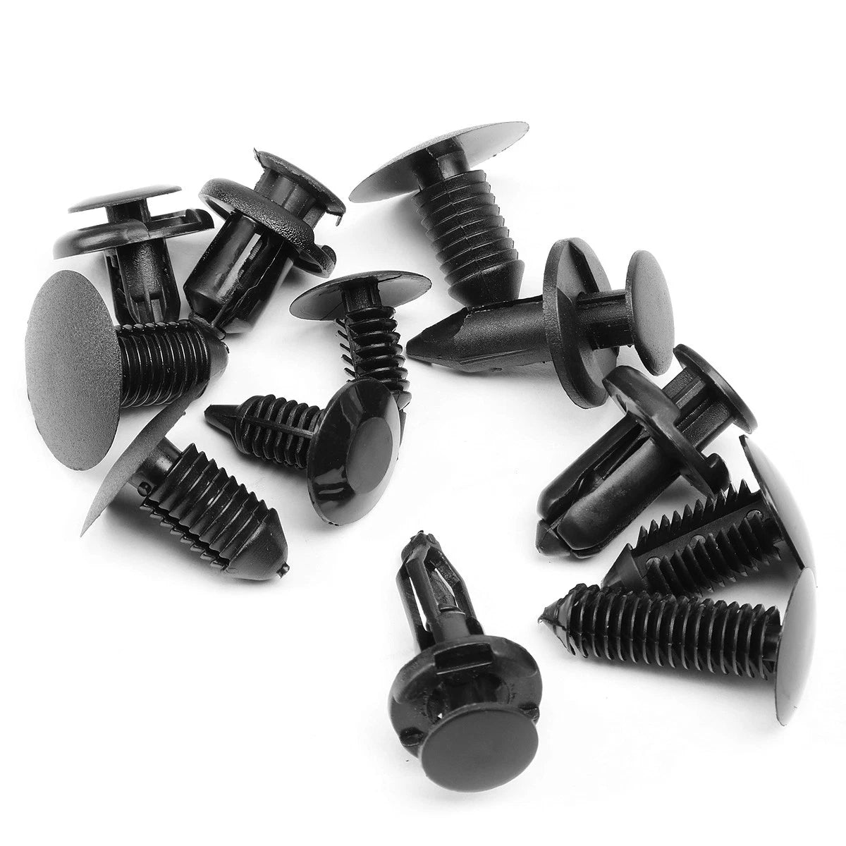 240Pc Bumper Nylon Rivet Retainer Push Pin Clip for