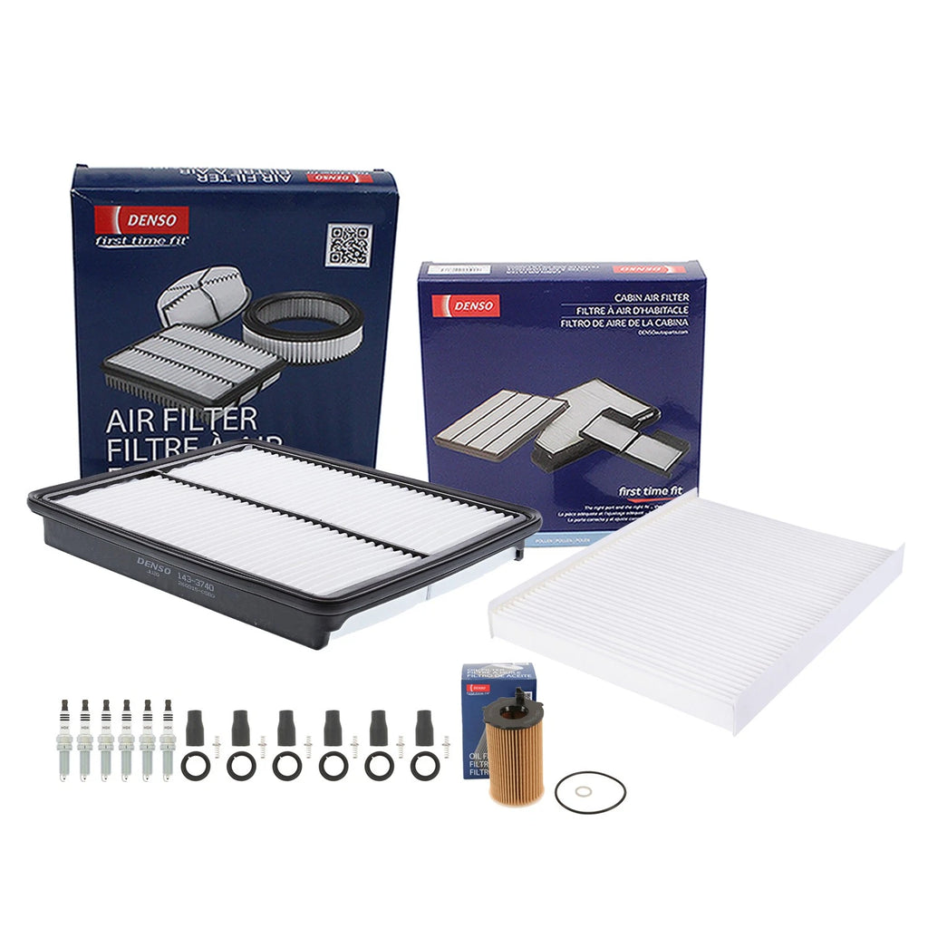 Tune Up Kit with NGK 6 Spark Plugs & Boots for Kia Sorento (2003–2009)
