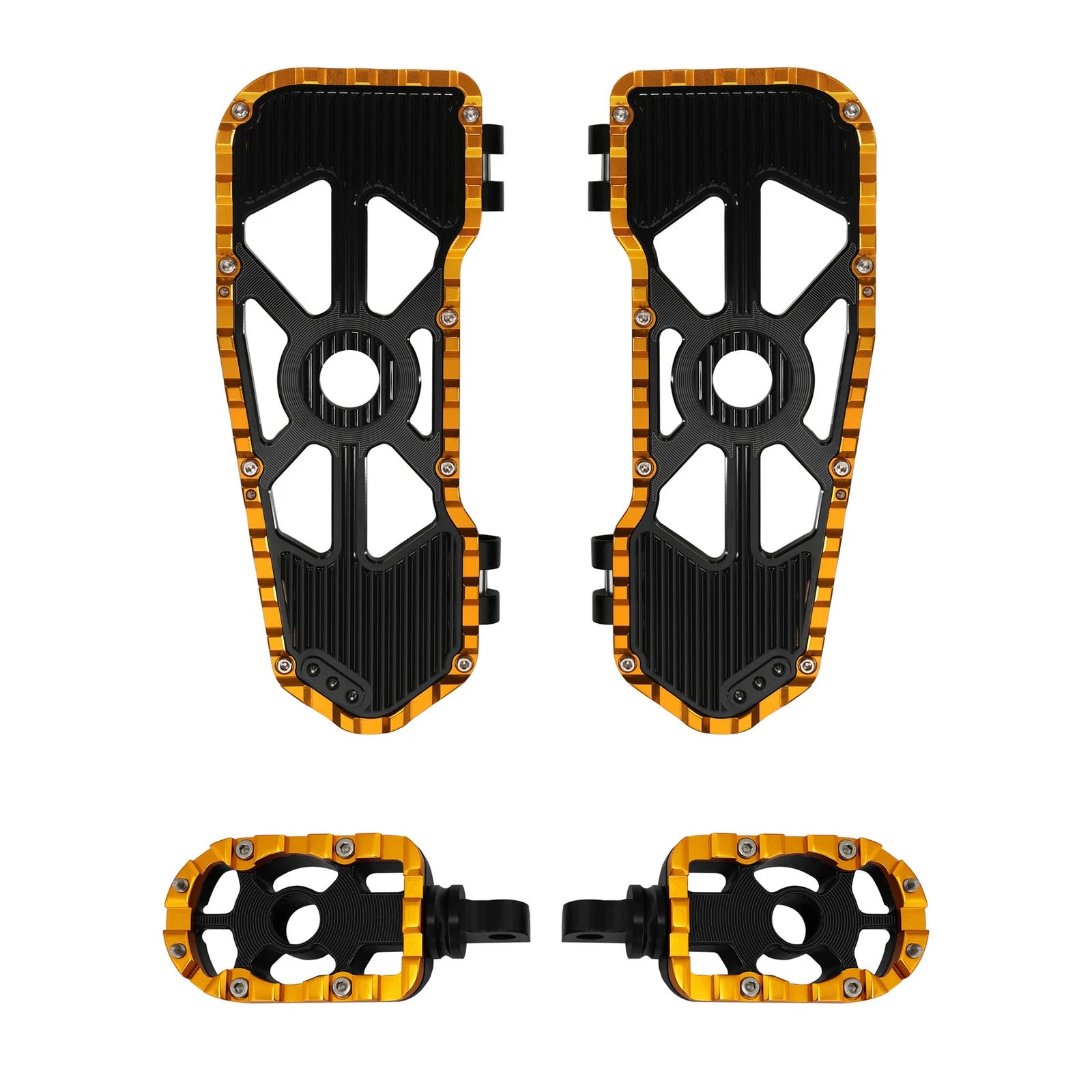 Driver Floorboards & Footpegs for Harley Road King Glide (2009–2024)