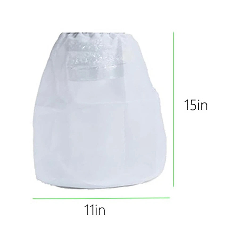 3X Dryer Vent Lint Catcher Bags for Universal Fit (No Drilling Required)