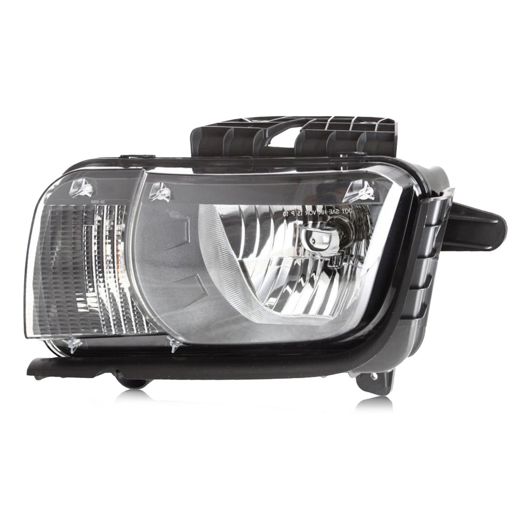 Halogen Headlight for Chevy Camaro LS/LT/SS (2010–2013) w/ Bulbs, Left Side
