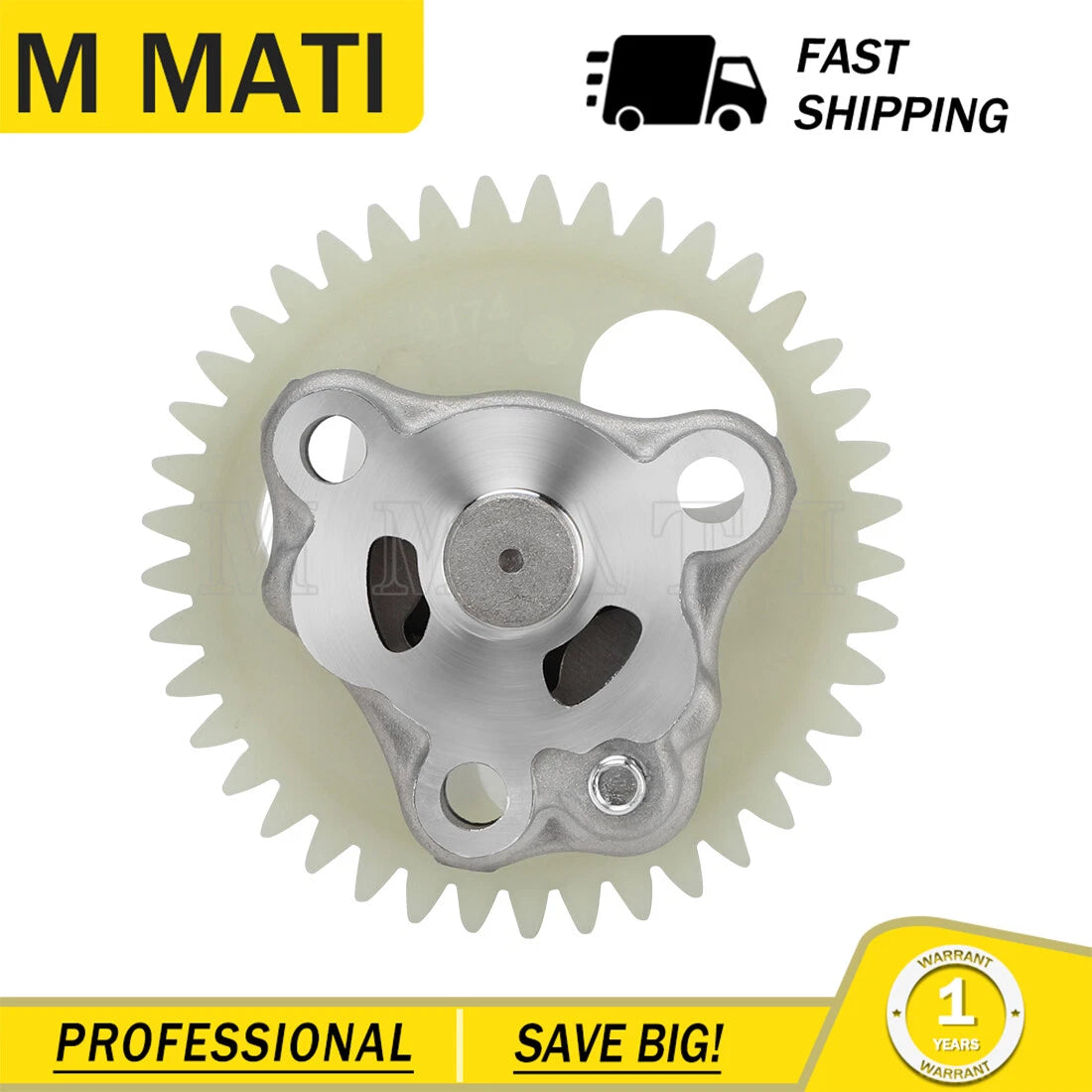 Oil Pump for Yamaha 250 Bear Tracker Big Bear Bruin YFM250 (1999–2006) 2HT-13300-00-00