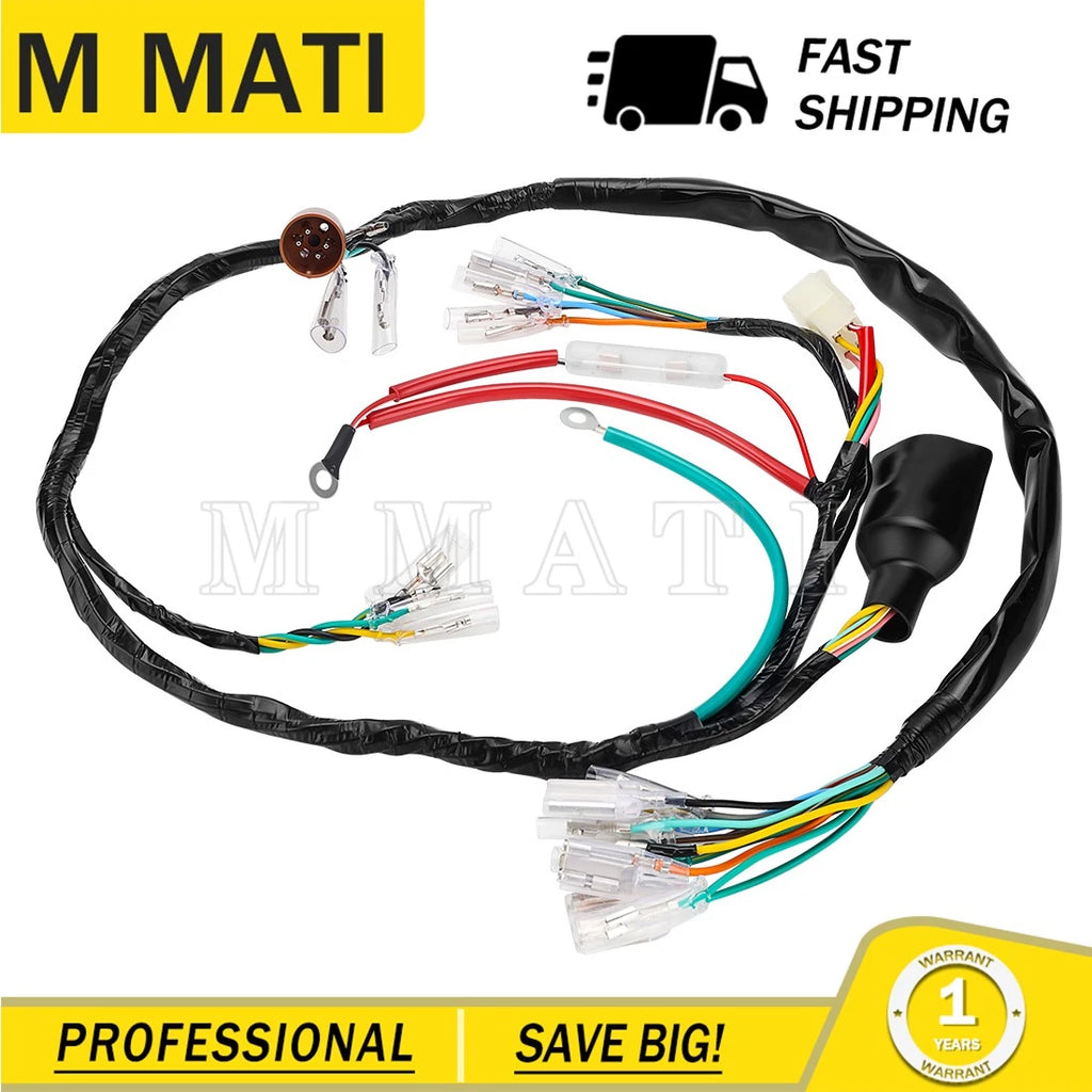 Wiring Harness for Honda SL350 (1971–1972) #32100-340-000