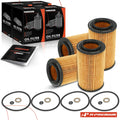Set of 4 Engine Oil Filters for Hyundai Sonata (2006–2010) Kia Sorento (2007–2009)