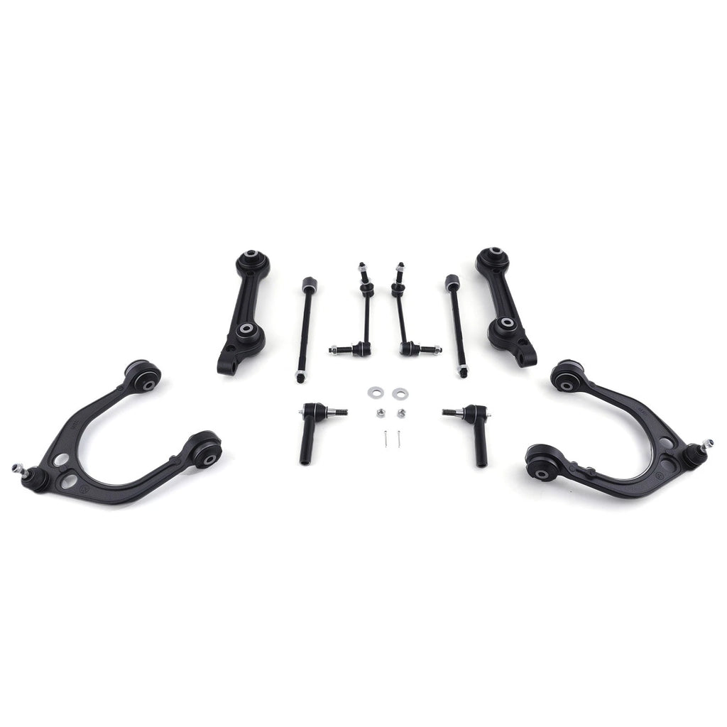 10x Front Control Arms Tie Rods Sway Bars Kit for Dodge Charger (2011–2019)