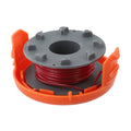 Set of 2 Spools and Covers for Lawn Equipment (Easy Install)