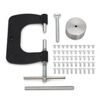 Vent Window Rivet Tool & Die Handle for Bench Anvil (1/8" Semitubular Rivets)