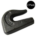 2X Weld On 3/8" Grab Chain Hooks for Bucket Trailer Rigging (G70)