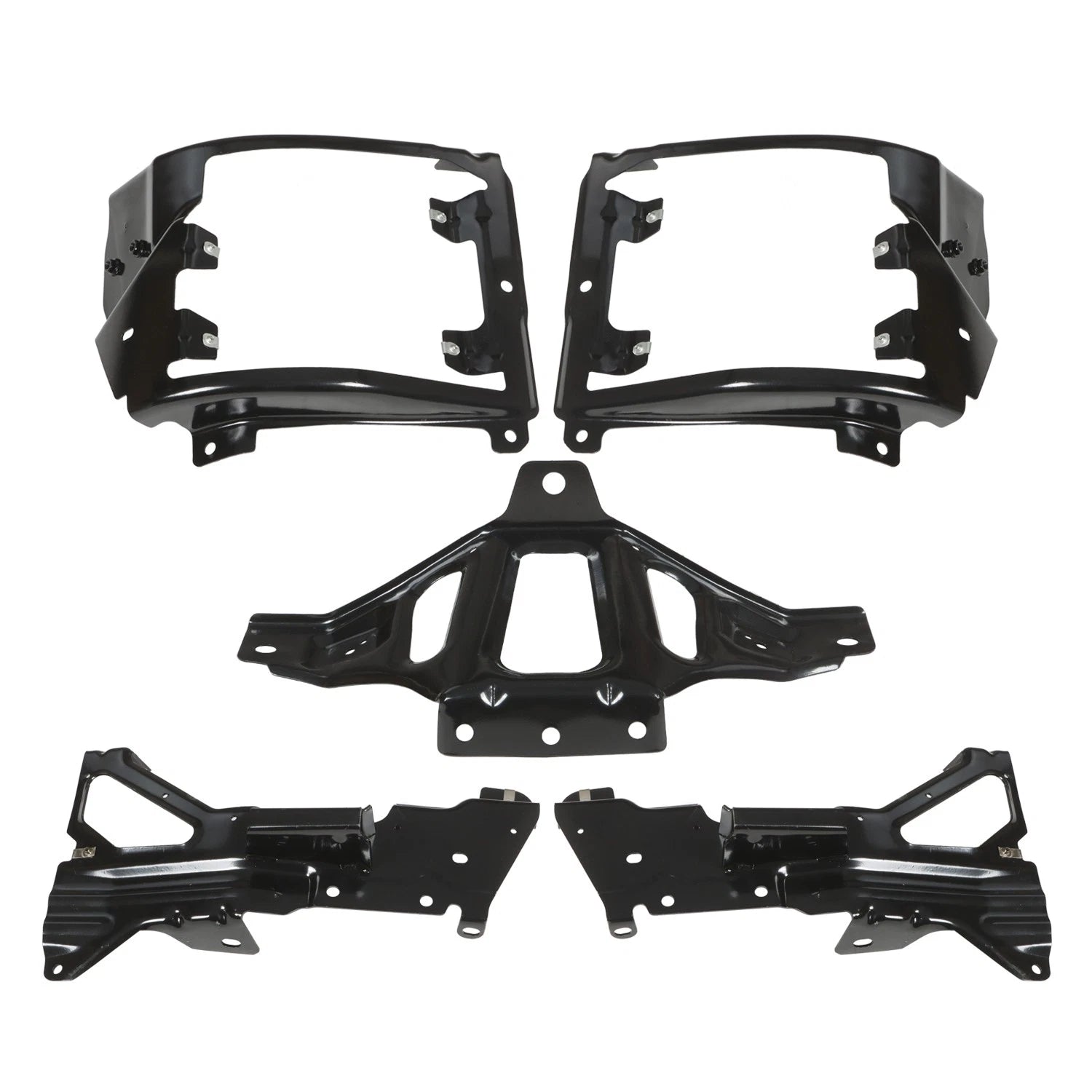 Bumper Support & Mount Bracket Set for Chevrolet Silverado 1500 (2016–2018)