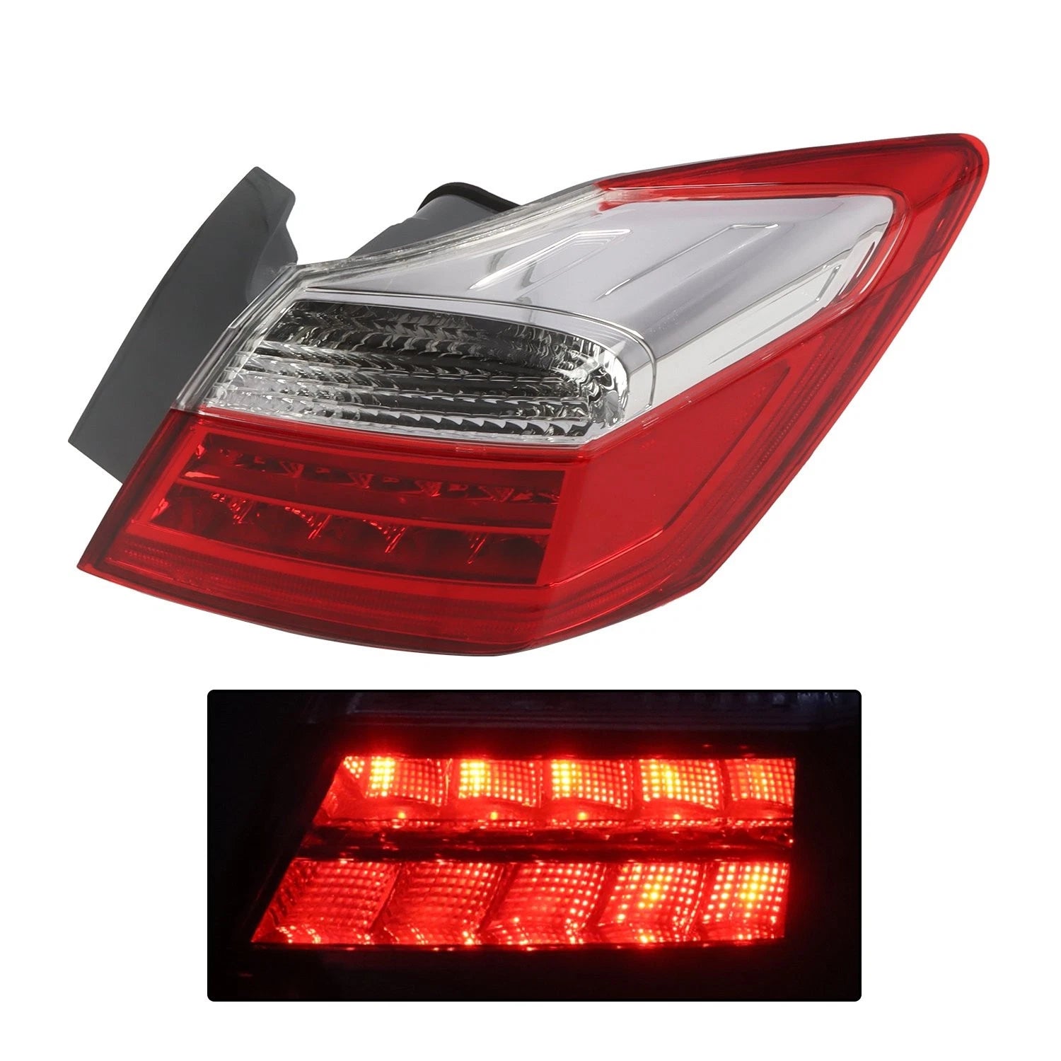 LED Outer Tail Light Right Side for Honda Accord Sedan (2013–2015)