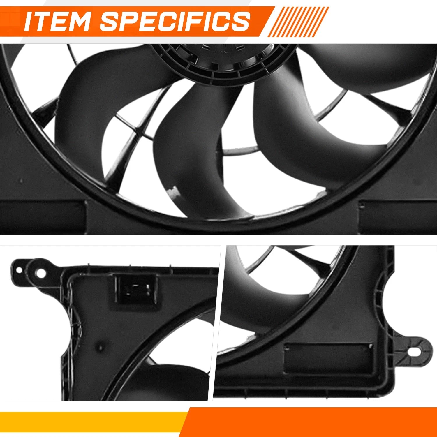 Clear Lens Front Bumper Fog Lights for Chevy Suburban/Tahoe (2015–2020)