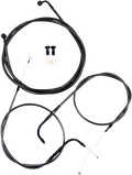 Handlebar Cable/Brake Line Kit for LA Choppers Ape Hanger (18" - 20")