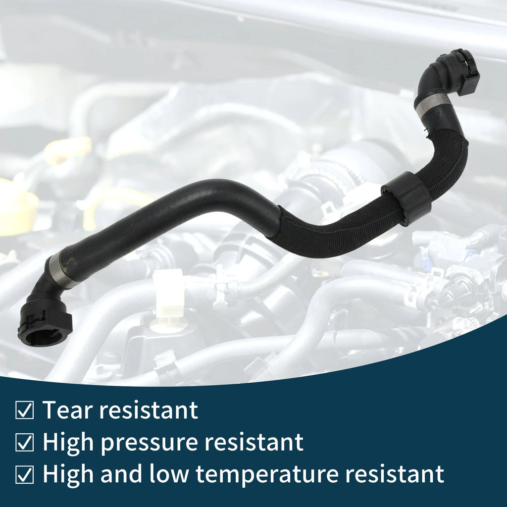 Radiator Hose Heater Hose for BMW X5 (2010) No. 17127576376, Black
