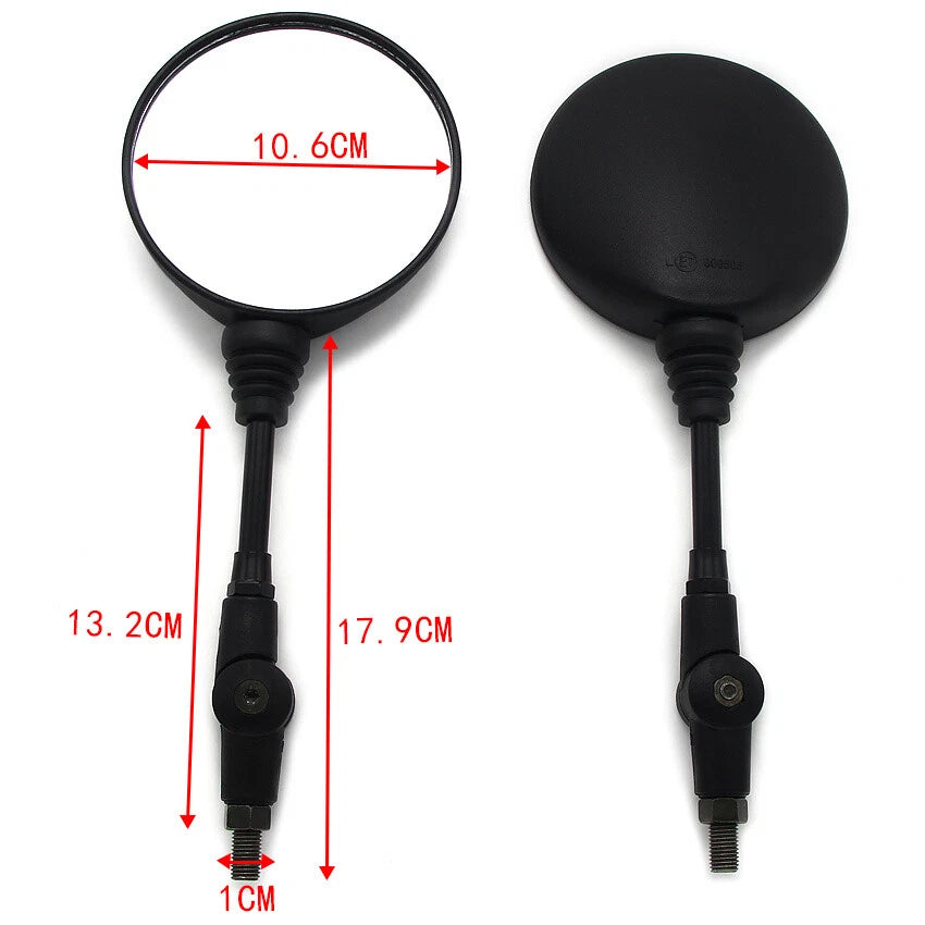 Rear View Mirror for Yamaha TW125 RD350LC TW200 TDR125 TDM850 TT600 TTR250 TW225 (1980–2023)