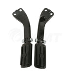 Rear Passenger Foot Pegs Support Mount Bracket for Harley Dyna Fat Bob (2008–2016)