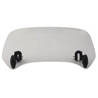 Clip-On Windshield Extension Spoiler Deflector for Motorcycle - Smoke