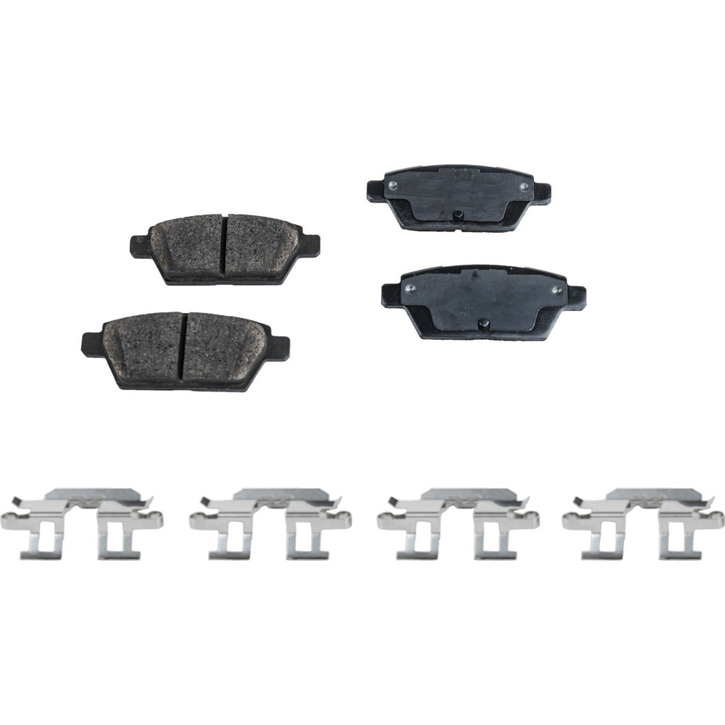 Rear Brake Pads Set for Lincoln MKZ, Ford Fusion, Mazda, Mercury (2006)