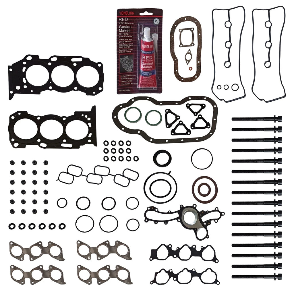Full Gasket Set with Head Bolts for Toyota Tacoma 4Runner Tundra (2005–2015)