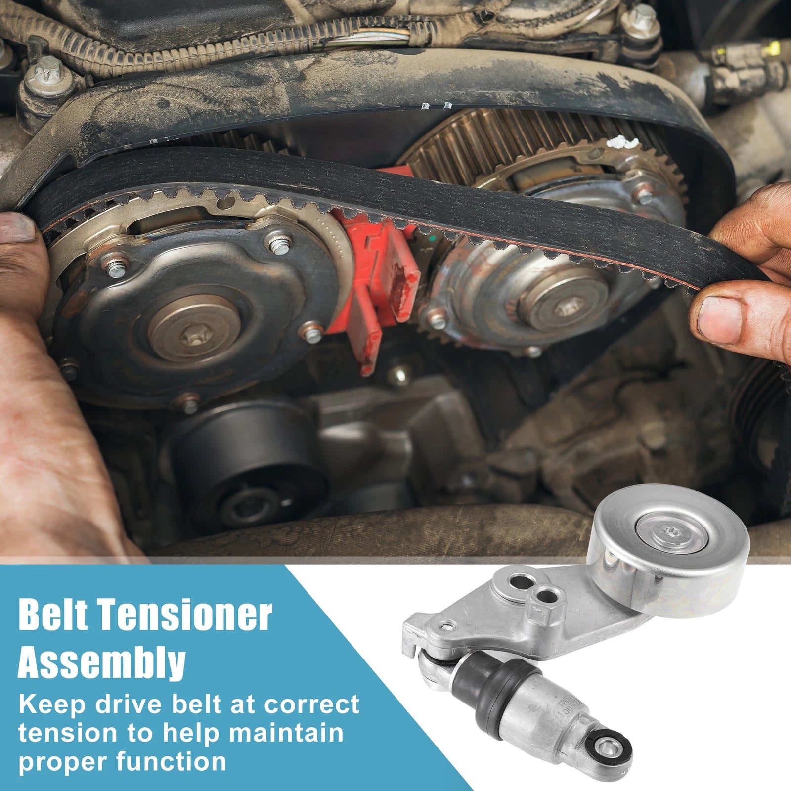Belt Tensioner Pulley Assembly No. 31170P8FA02 for Honda Odyssey (2002–2004)