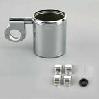 Chrome Cup Bottle Holder for Chopper Cruiser Bobber (7/8", 1", 1-1/4")