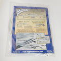 Magnum Sterling Chromite II Upper Brake Line 32" AS37632 for Harley