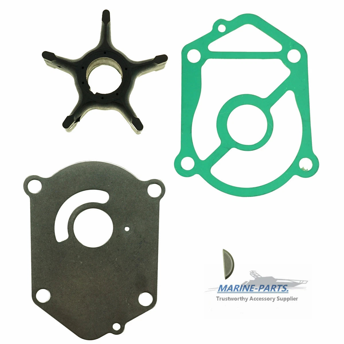 Water Pump Impeller Kit for Suzuki Outboard 115hp & 140hp (DT115, DT140) 17400-94611