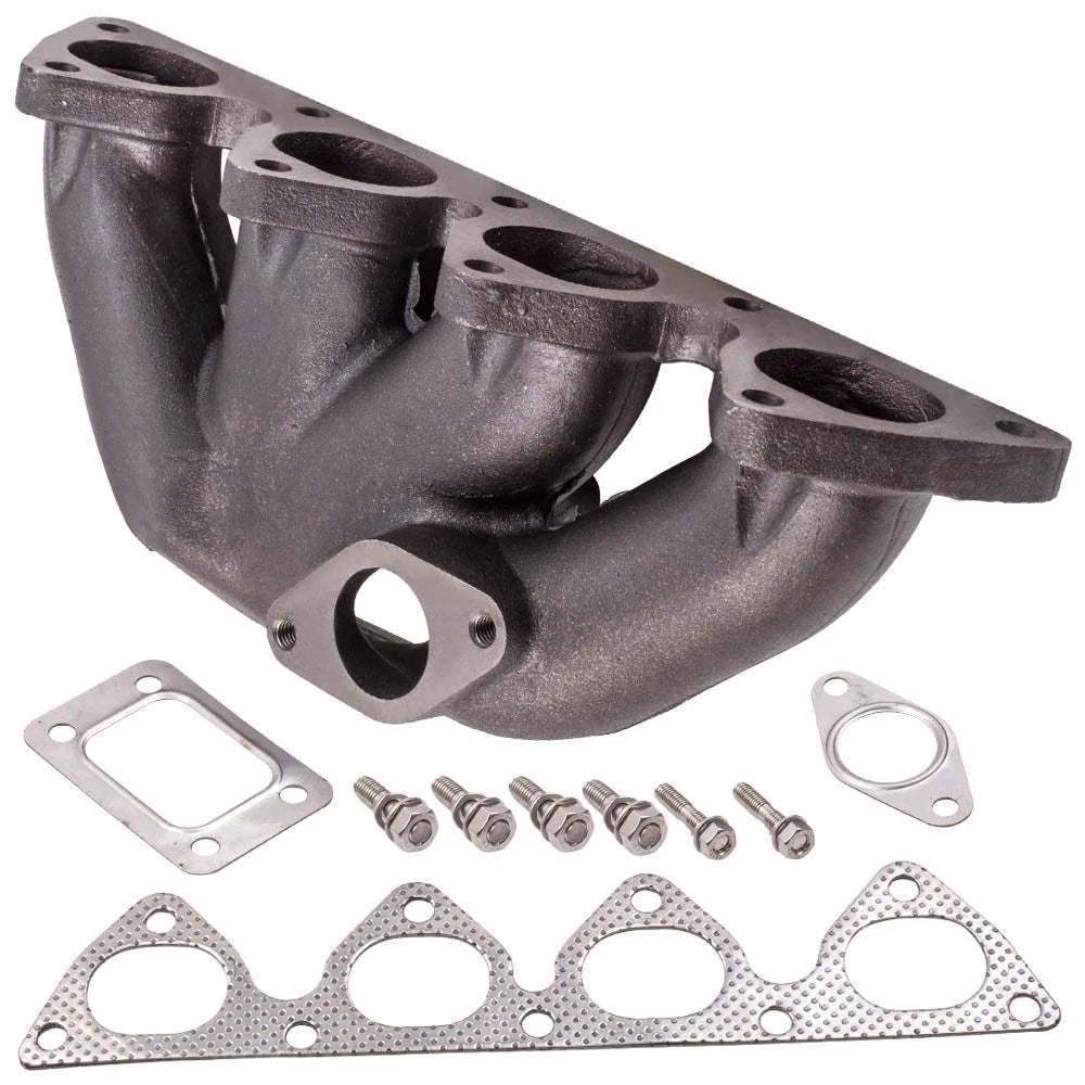 Turbo Exhaust Manifold for Honda Civic (1988–2000) B16/B18 with Gasket