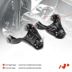 Set of 4 Front Wheel Bearing Control Arm Ball Joint Kit for Chevrolet GMC