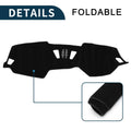 Dashboard Dash Cover Mat for BMW 4 Series Sun Protector Pad Black