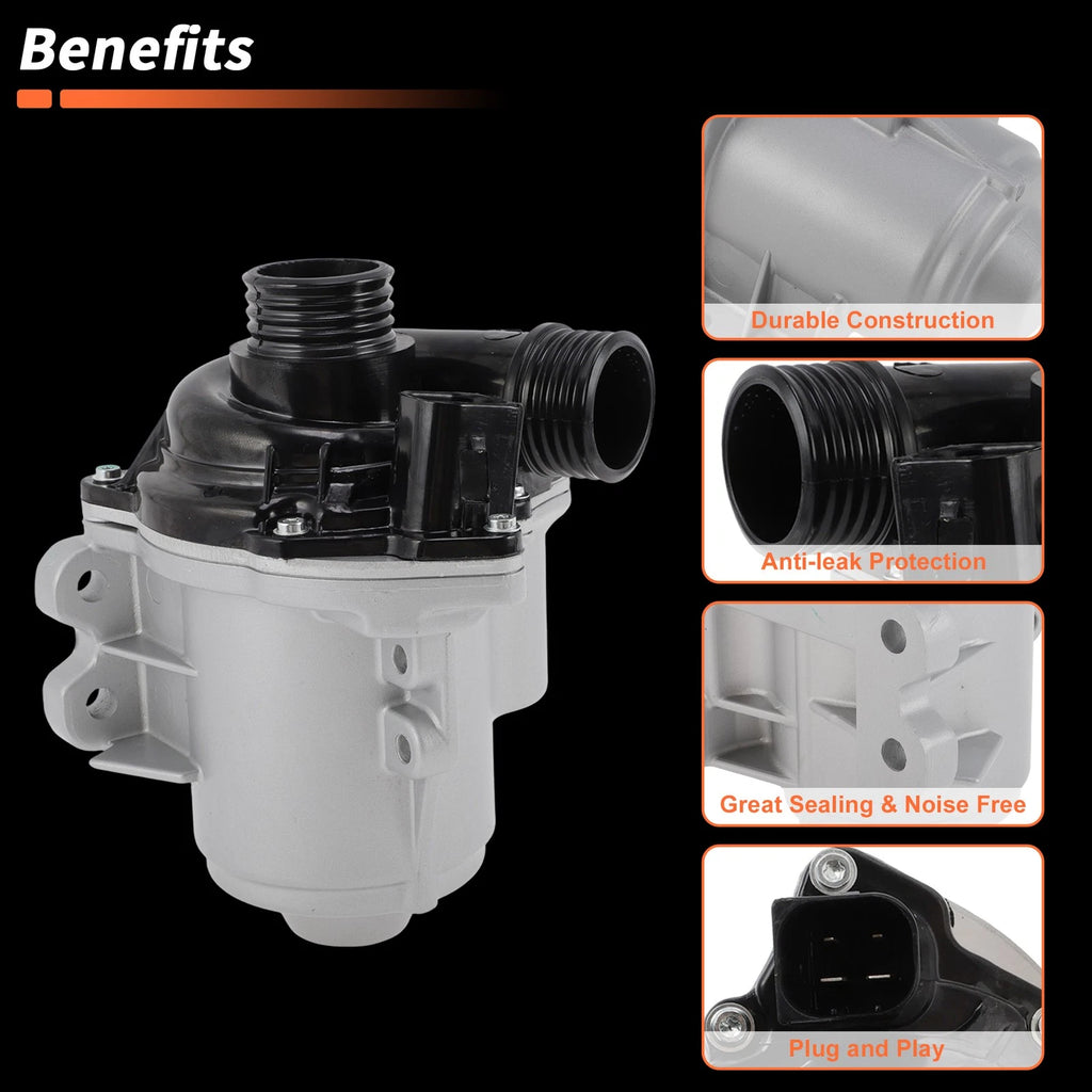 Electric Engine Water Pump for BMW 535i (2011–2016) 11517632426
