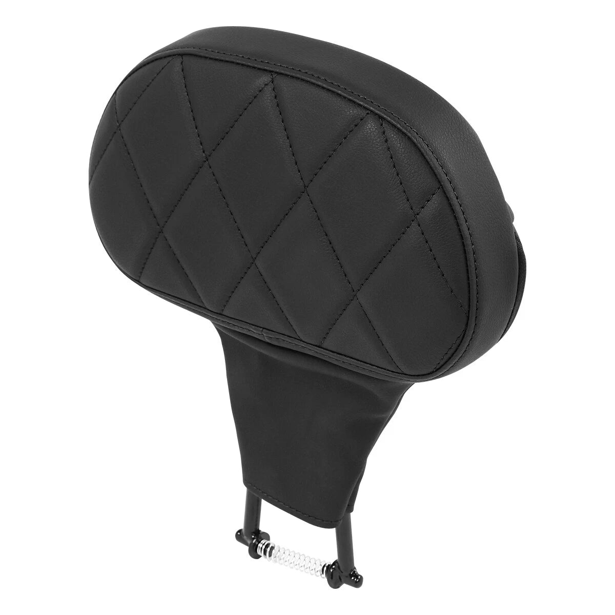 Black Rider Driver Backrest Pad for Harley Touring Street Glide (1988–2024)