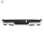 Chrome Rear Step Bumper Assembly for RAM 1500 (2019-2023) with Sensor Holes