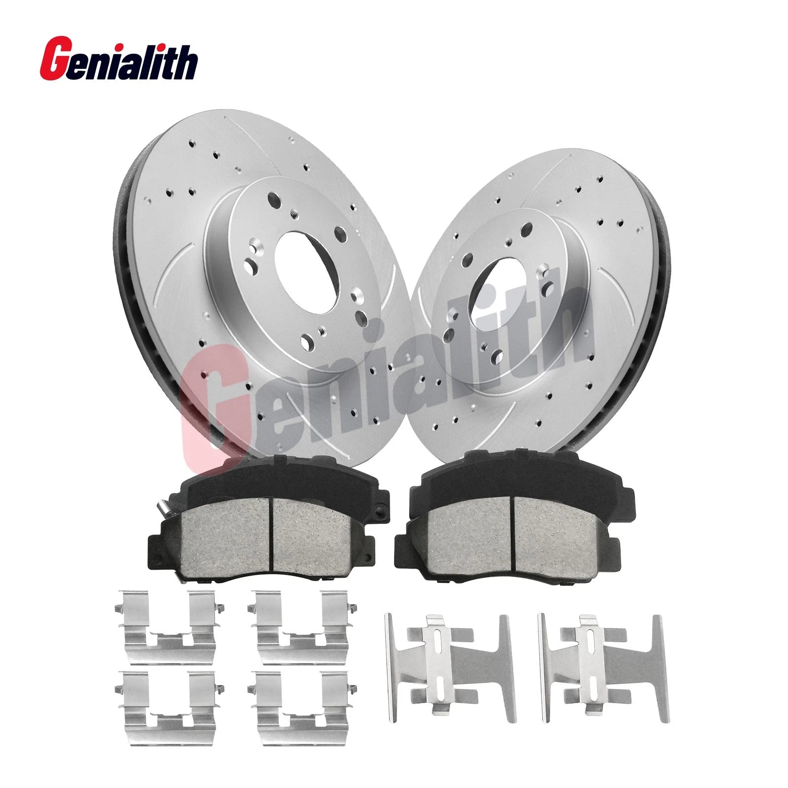 3L 11.10" Front Rotors Brake Pads for Honda Accord (1998–2002)