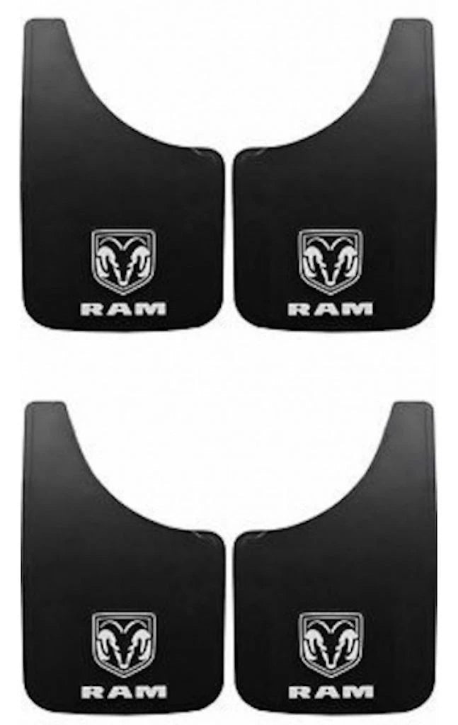 Set of 4 Mud Flaps Splash Guards for RAM Dakota